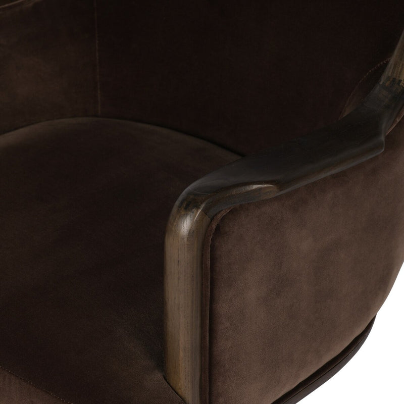Boyd Desk Chair - Surrey Mink