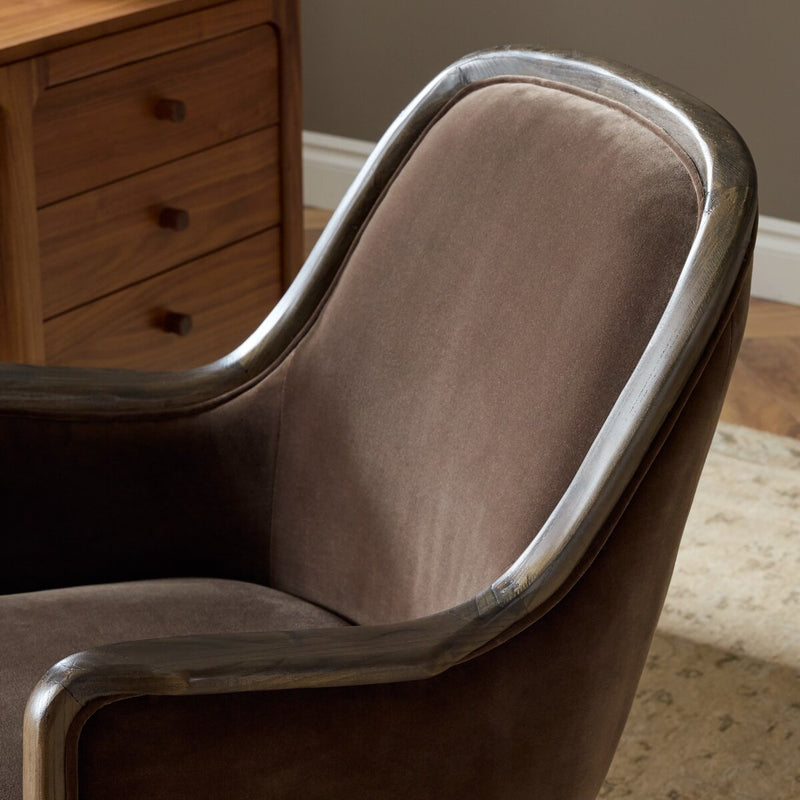 Boyd Desk Chair - Surrey Mink