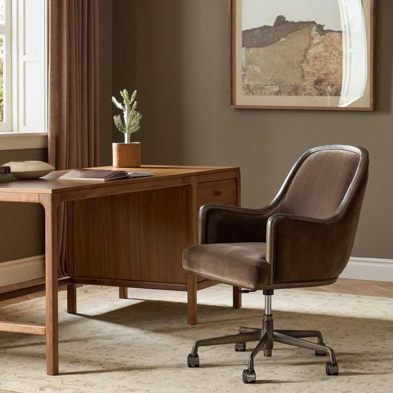Boyd Desk Chair - Surrey Mink