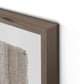 Acceptance Diptych by Karen Covey - Rustic Walnut