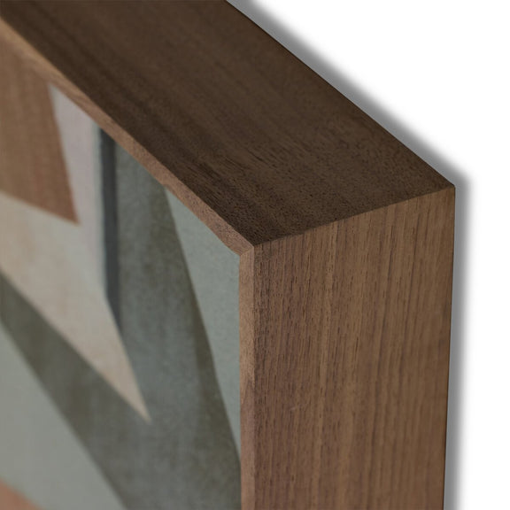 Color Against Silence by Coup d'Esprit - Rooftop Rustic Walnut