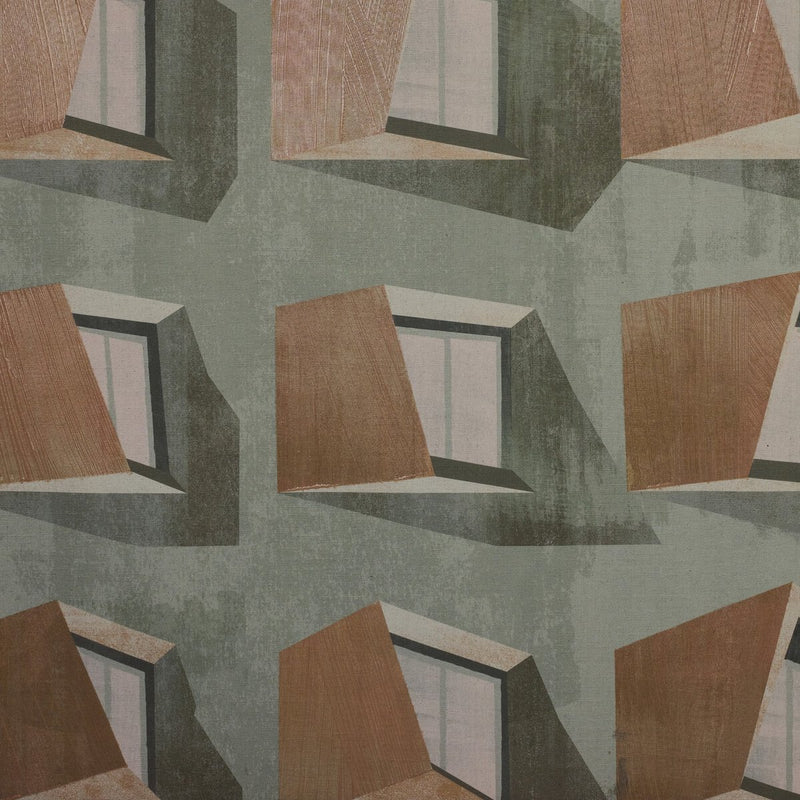 Color Against Silence by Coup d'Esprit - Rooftop Rustic Walnut