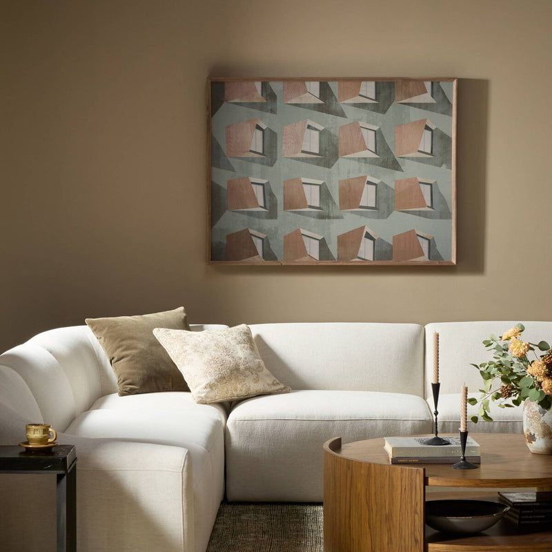 Color Against Silence by Coup d'Esprit - Rooftop Rustic Walnut