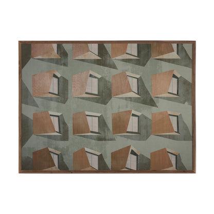 Color Against Silence by Coup d'Esprit - Rooftop Rustic Walnut