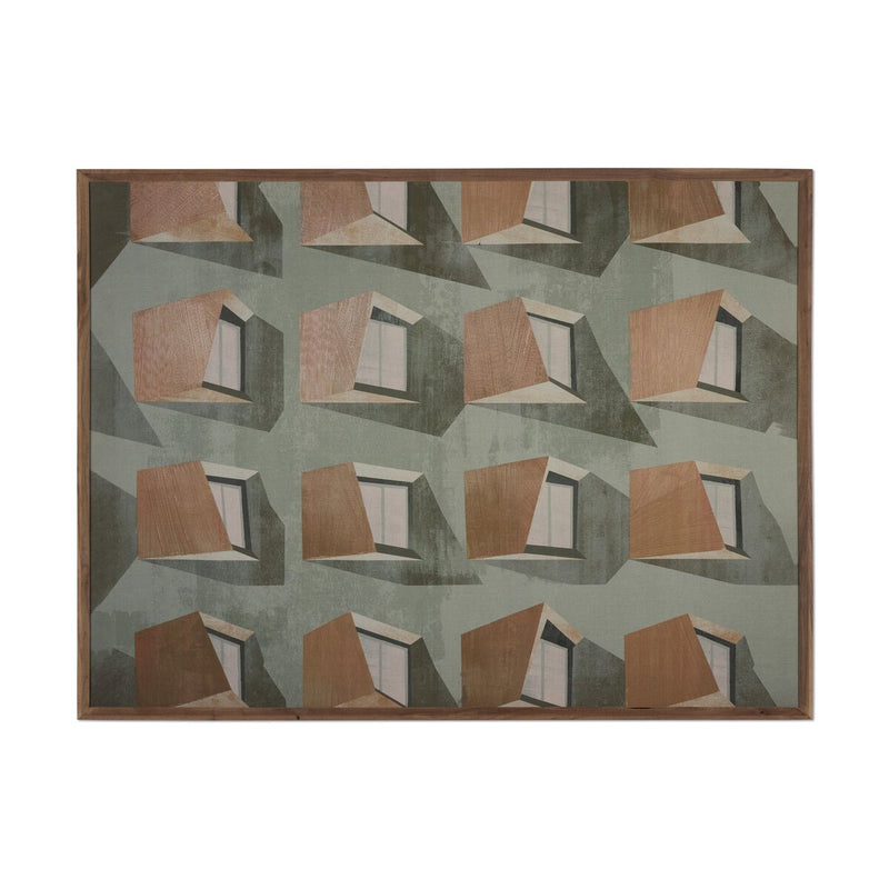 Color Against Silence by Coup d'Esprit - Rooftop Rustic Walnut