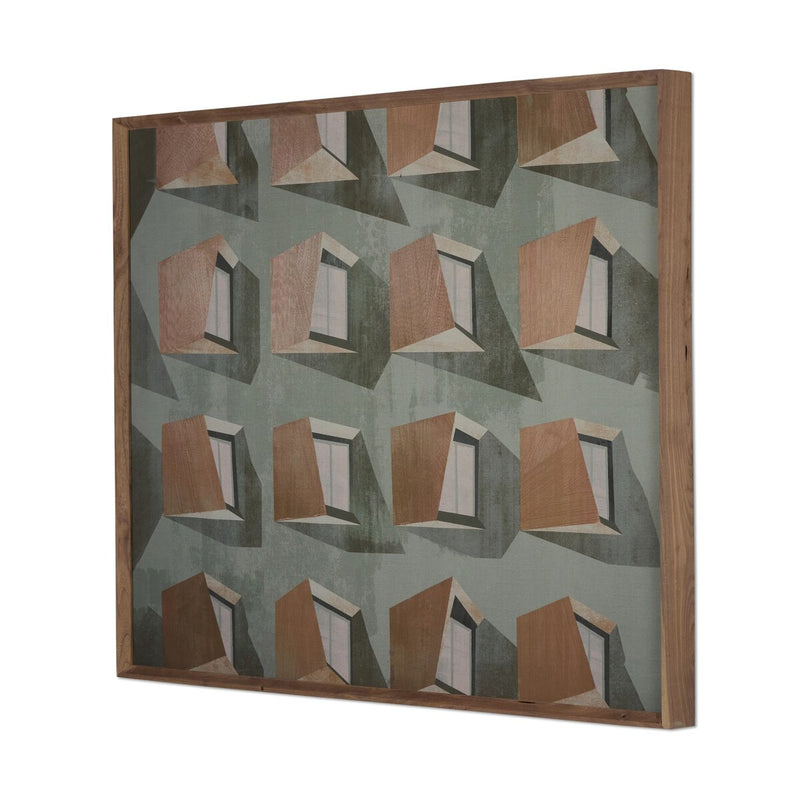 Color Against Silence by Coup d'Esprit - Rooftop Rustic Walnut