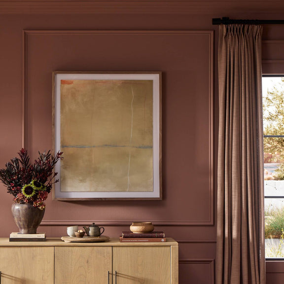 Lines V by Lauren Fuhr - Rustic Walnut