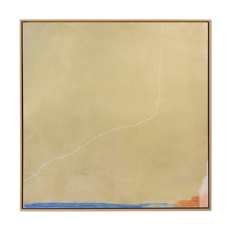 Lines III by Lauren Fuhr - White Oak Floater
