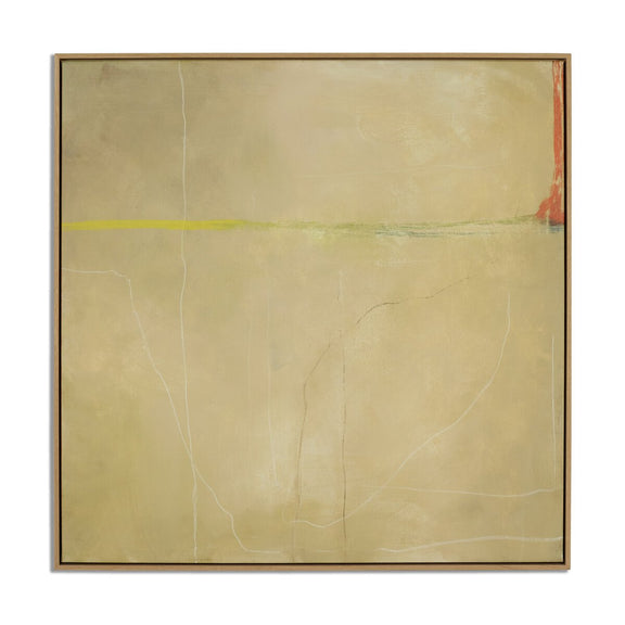 Lines II by Lauren Fuhr - White Oak Floater