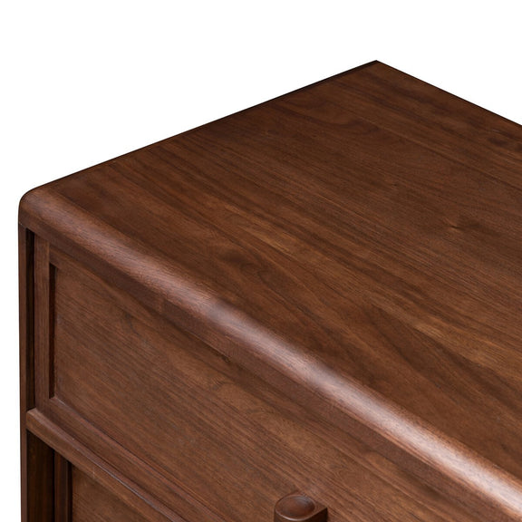 Vincent Media Console With Record Storage