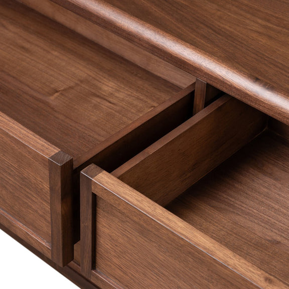 Vincent Media Console With Record Storage