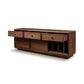 Vincent Media Console With Record Storage