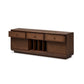 Vincent Media Console With Record Storage