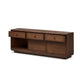 Vincent Media Console With Record Storage