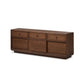 Vincent Media Console With Record Storage
