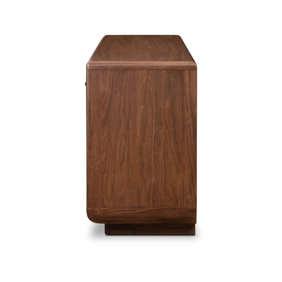 Vincent Media Console With Record Storage