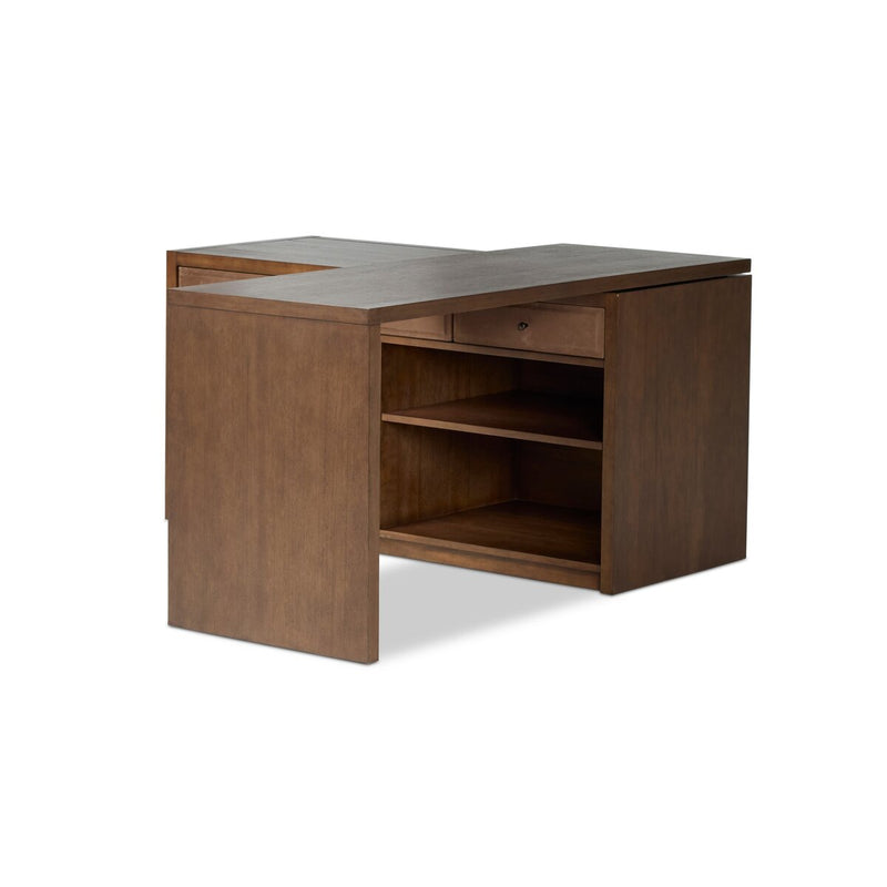Dunham Desk - Russet Parawood Veneer