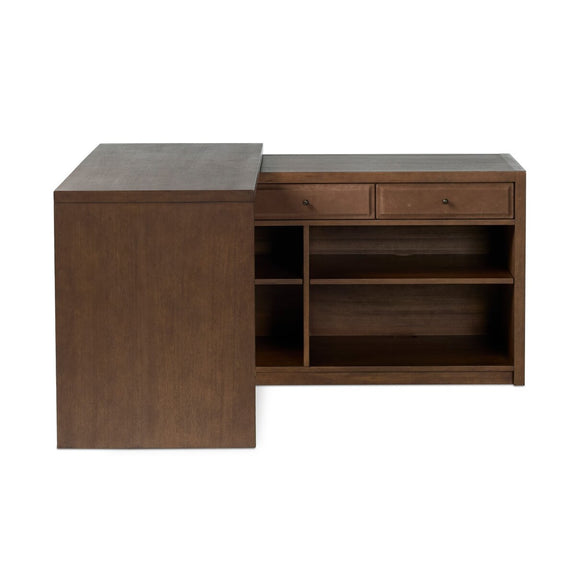 Dunham Desk - Russet Parawood Veneer