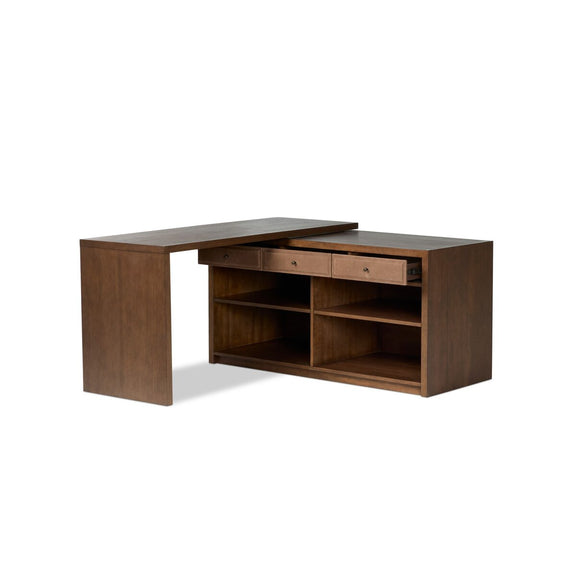 Dunham Desk - Russet Parawood Veneer