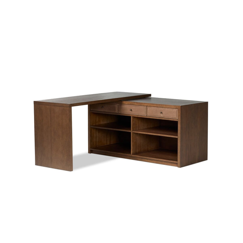 Dunham Desk - Russet Parawood Veneer