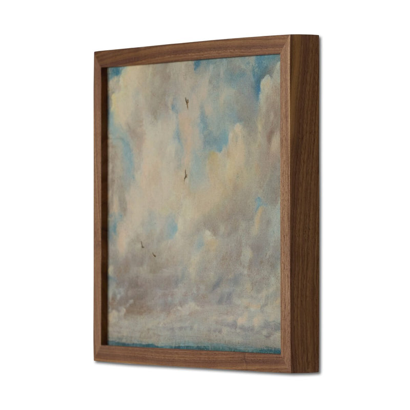 Cloud Study With Birds, 1821 by John Constable - Walnut 2.5