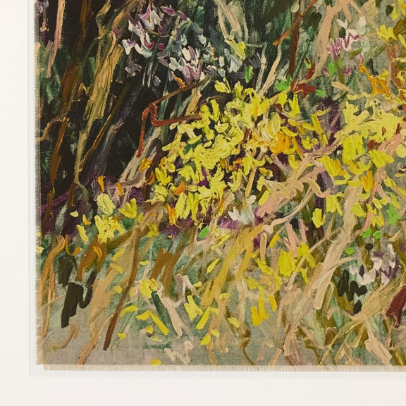 Forsythia Golden Bells by Lilia Orlova-Holmes - White Oak