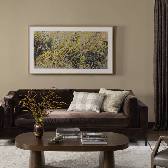 Forsythia Golden Bells by Lilia Orlova-Holmes - White Oak