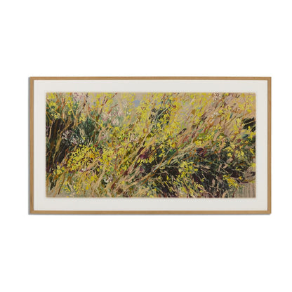 Forsythia Golden Bells by Lilia Orlova-Holmes - White Oak