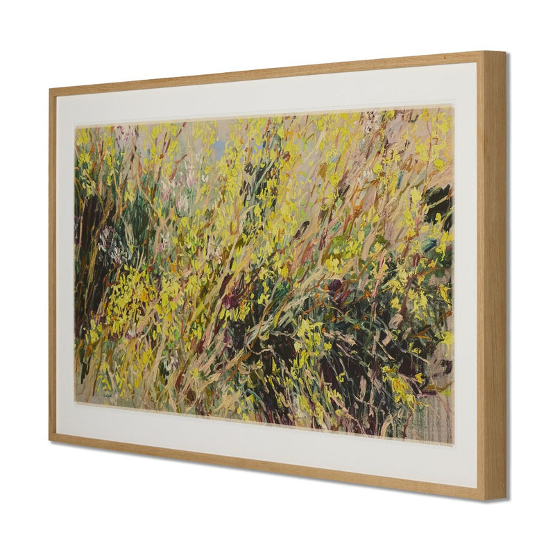 Forsythia Golden Bells by Lilia Orlova-Holmes - White Oak