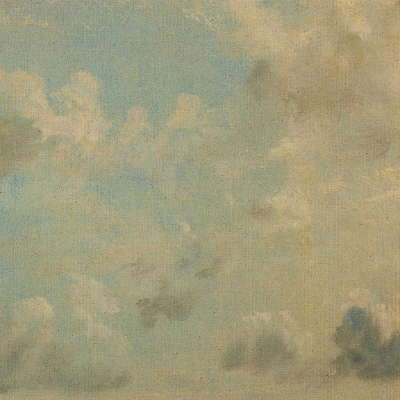 Study Of Cumulus Clouds, 1822 by John Constable - White Oak Floater