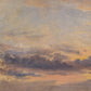 A Cloud Study - Sunset by John Constable - White Oak Floater