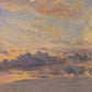 A Cloud Study - Sunset by John Constable - White Oak Floater