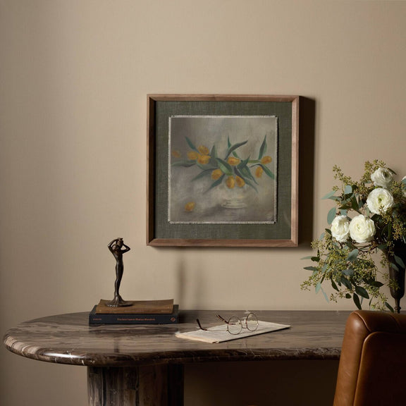Citrus Still Life by Jess Engle - Rooftop Rustic Walnut