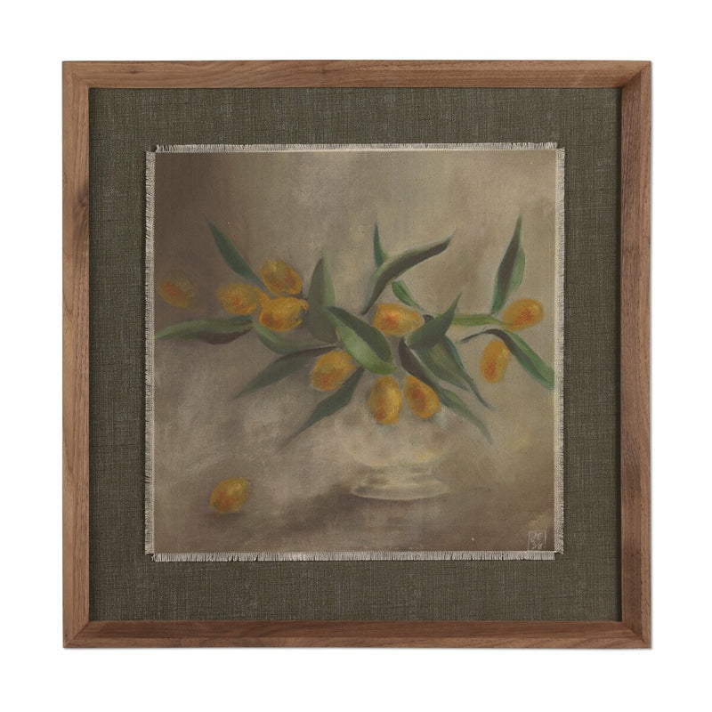 Citrus Still Life by Jess Engle - Rooftop Rustic Walnut