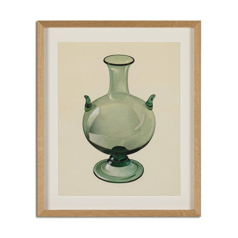 Green Vase by Edward White - White Oak