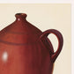 Economy Redware Jug by Edward White - White Oak