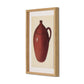 Economy Redware Jug by Edward White - White Oak