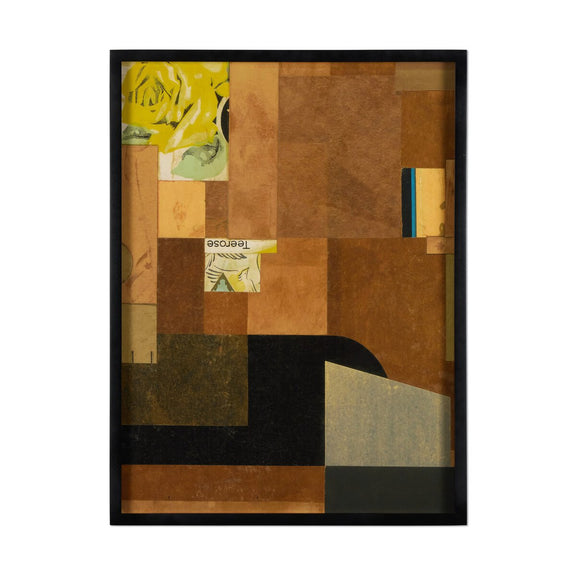 Tea Rose by Kurt Schwitters - Black Maple