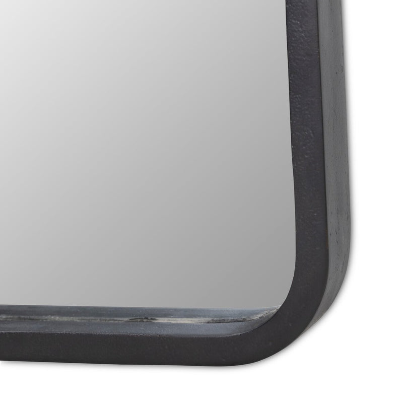 Glenstone Wall Mirror - Black Antique