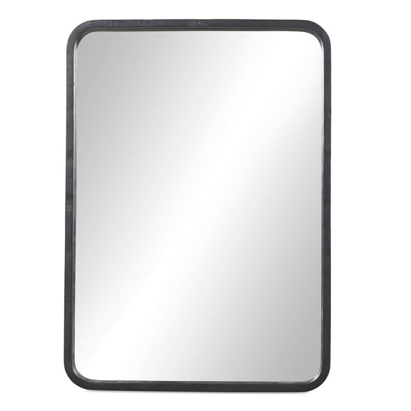 Glenstone Wall Mirror - Black Antique