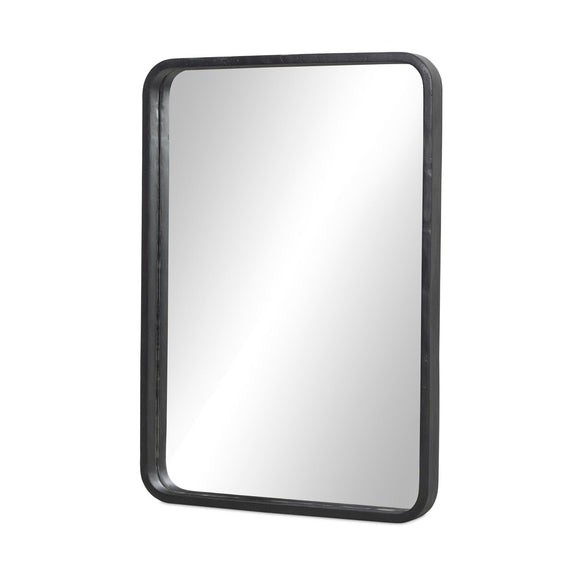 Glenstone Wall Mirror - Black Antique