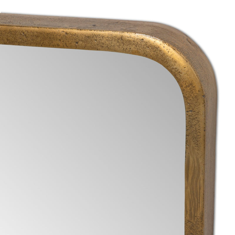 Glenstone Wall Mirror - Raw Antique Brass