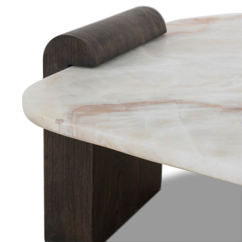 Sylvia Coffee Table - Cream Onyx