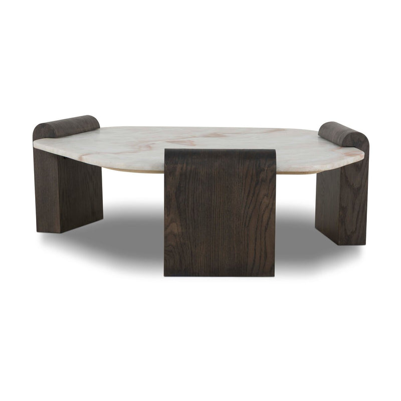 Sylvia Coffee Table - Cream Onyx