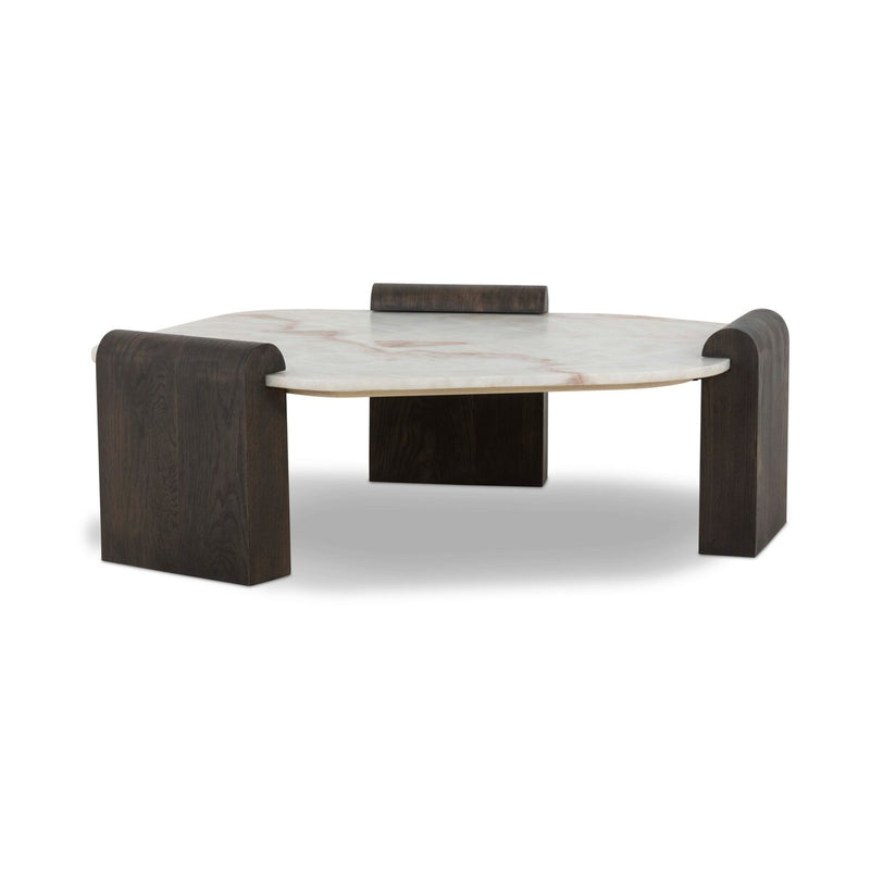 Sylvia Coffee Table - Cream Onyx