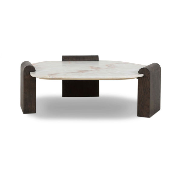 Sylvia Coffee Table - Cream Onyx