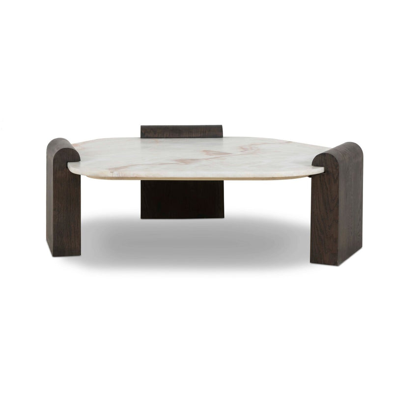 Sylvia Coffee Table - Cream Onyx