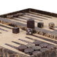 Stone Backgammon - Amber Ash Veneer