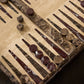 Stone Backgammon - Amber Ash Veneer