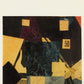 Merz Composition by Kurt Schwitters - Rooftop Rustic Walnut